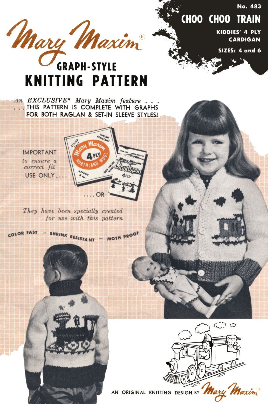 Sweater Pattern 1667 (PDF)