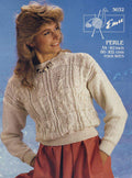 Sampler Sweater Knitting Pattern 34-40