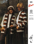Cardigan Sweater or Long Vest Knitting Pattern 30-42