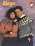 His & Her Pullover Sweater Graph Knitting Pattern 32-46