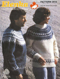 His & Her Pullover Sweater Graph Knitting Pattern 32-46