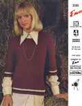 Tunic Sweater Knitting Pattern 32-40