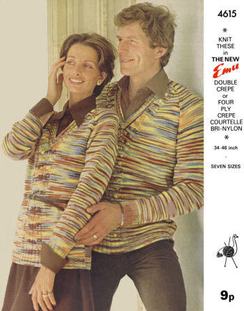 Long Tunic Sweater Knitting Pattern 34-46