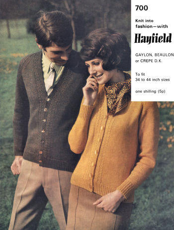 Raglan Cardigan Sweater Knitting Pattern 34-44