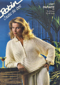 Textured Shirt Sweater Knitting Pattern 30-40
