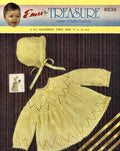 Baby Sweater and Bonnet Knitting Pattern Sz 6 to 18 mos