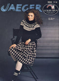Sweater with Fair Isle Yoke & Ankle Warmers Knitting Pattern 32-40