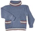 Pullover Turtleneck Sweater Children Knitting Pattern Sz 6