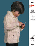 Children Sweater Jacket Knitting Pattern Sz 3-7