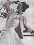 Sweater Jacket Knitting Pattern 33-39