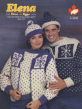 His & Her Pullover Sweater, Vest & Hat Knitting Pattern 32-42