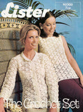 Cardigan & Sleeveless Top Crochet Pattern 34-36