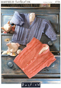 Cardigan & Vest Sweaters Knitting Pattern Sz 3 mos- 4 yrs