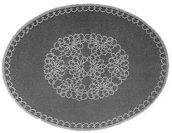 Medallions on Linen Placemat Tatting Pattern