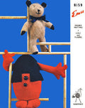 Teddy Bear & Gonk Stuffed Toys Knitting Pattern