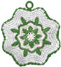 Thorn Rose Trivet or Pot Holder Crochet Pattern