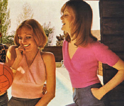 Summer Top in 2 Styles Knitting Pattern Bust 32-38