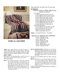 Town and Country Afghan Crochet Pattern