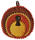Turkey Trivet or Pot Holder Sewing Pattern