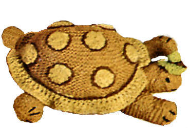 Turtle Stuffed Toy Knitting Pattern