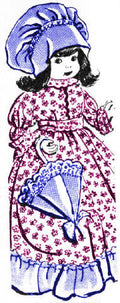 Victorian Doll & Clothes Sewing Pattern