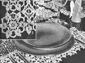 Violet Motifs Table Setting Crochet Pattern