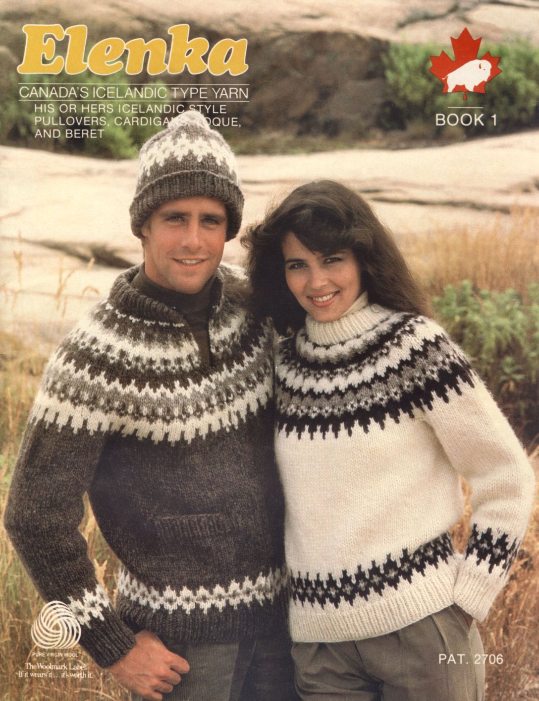 White Buffalo Elenka Book 1 Vintage Knitting Patterns