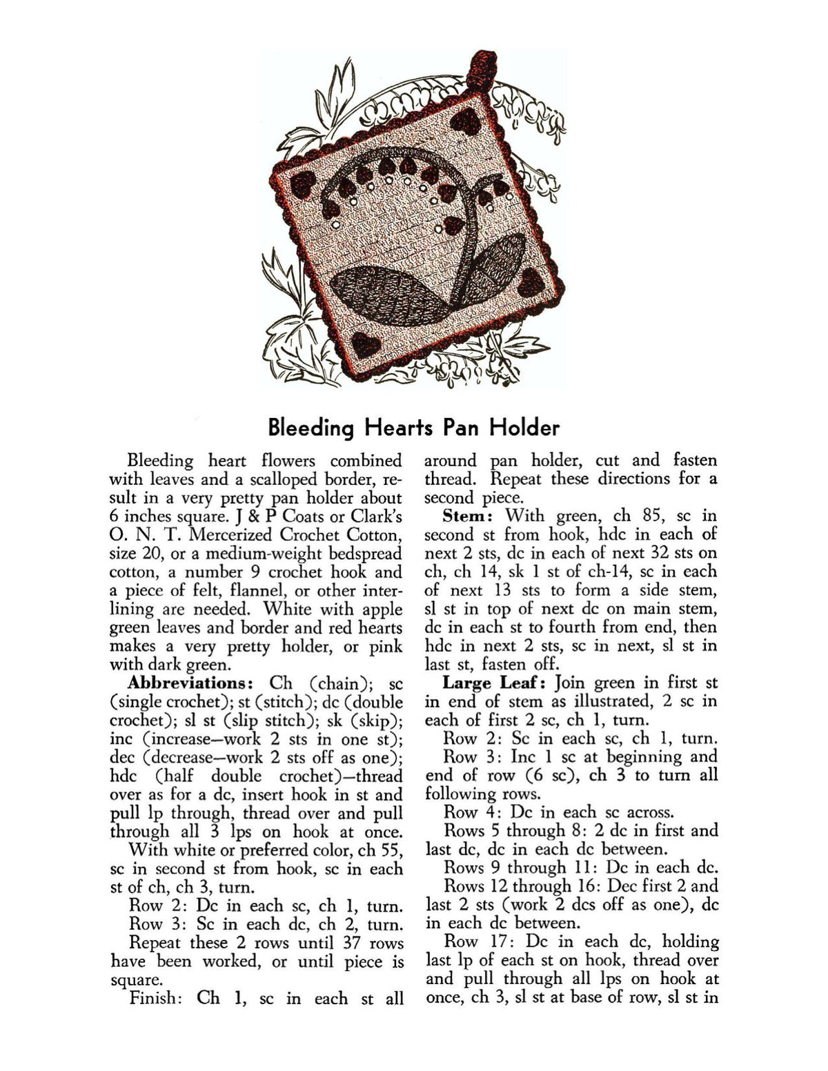 Pattern WBPotholders (PDF)