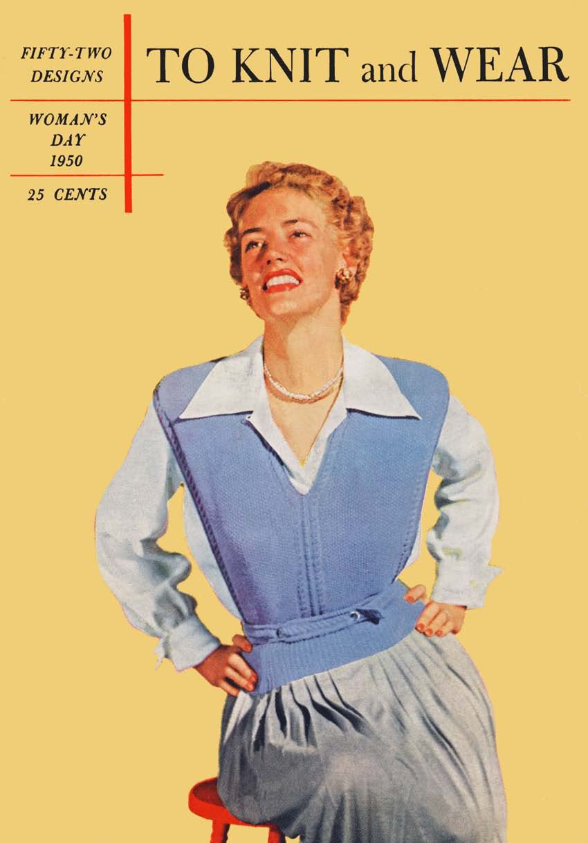 Woman's Day To Knit and Wear 1950 Vintage Knitting Patterns