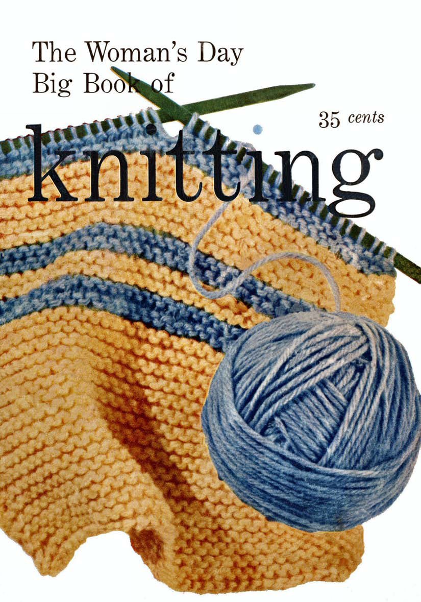 Womans Day Big Book of Knitting Vintage Knitting Patterns Annual