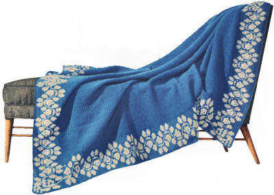 Wedgewood Afghan Crochet Pattern