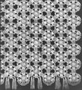 Wheel of Fortune Motif Bedspread Crochet Pattern