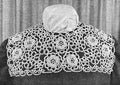 Rose Clusters Yoke or Collar Vintage Tatting Pattern