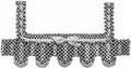 Yoke in Cluny Lace Vintage Tatting Pattern